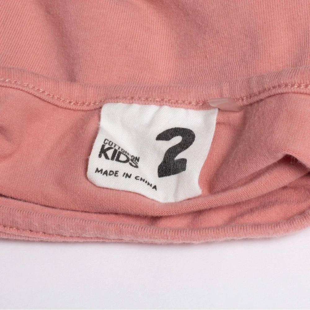 Cotton on kids pink blouse